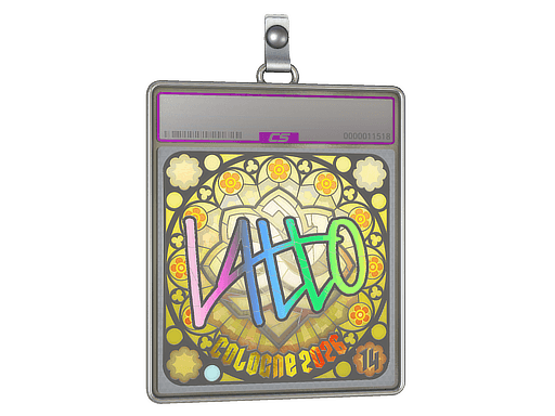 Sticker | latto (Ranked) | Cologne 2026 — هولو