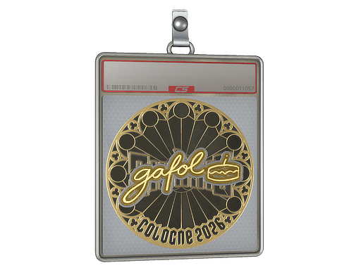 Sticker | gafolo | Cologne 2026 — طلایی