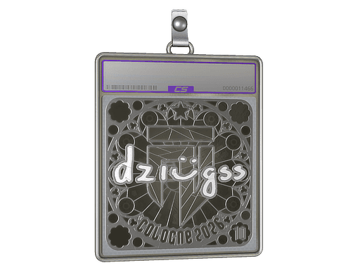Sticker | dziugss (Ranked) | Cologne 2026 — فویل