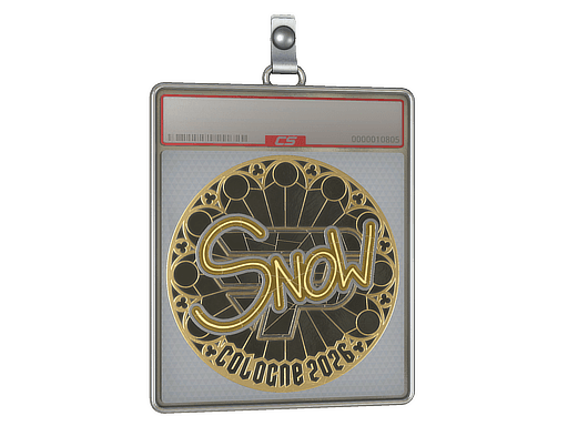 Sticker | snow | Cologne 2026 — طلایی