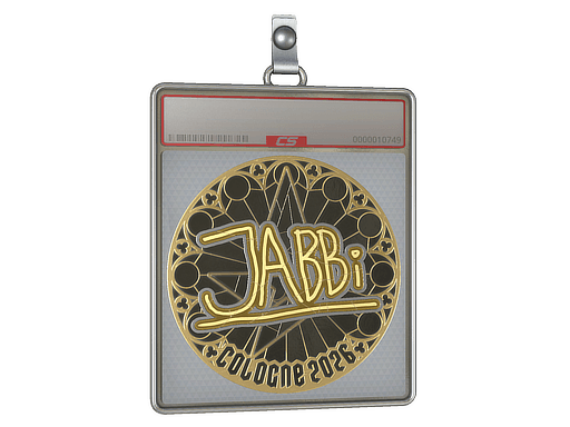 Sticker | jabbi | Cologne 2026 — طلایی