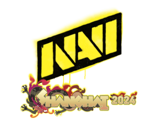 Versiegeltes Graffito | Natus Vincere | Shanghai 2024