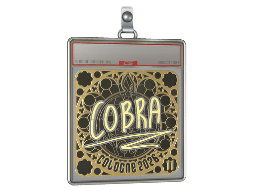 Sticker | cobra (Ranked) | Cologne 2026 — طلایی