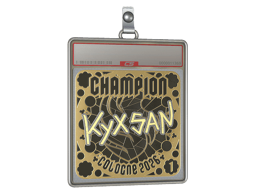 Sticker | kyxsan (Ranked) | Cologne 2026 — طلایی