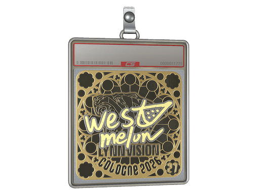 Sticker | westmelon (Ranked) | Cologne 2026 — طلایی