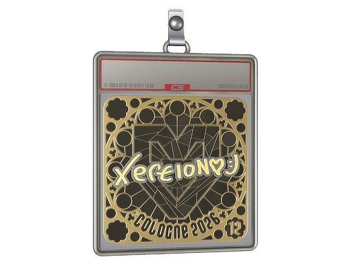 Sticker | xertioN (Ranked) | Cologne 2026 — طلایی