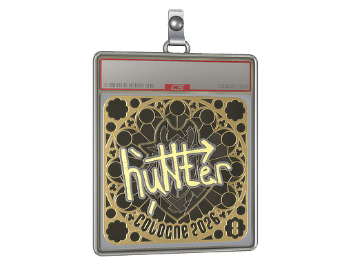 Sticker | huNter- (Ranked) | Cologne 2026 — طلایی