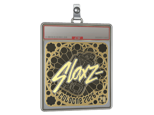 Sticker | slaxz- (Ranked) | Cologne 2026 — طلایی