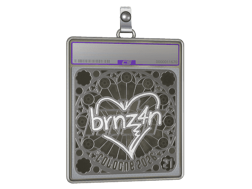 Sticker | brnz4n (Ranked) | Cologne 2026 — فویل