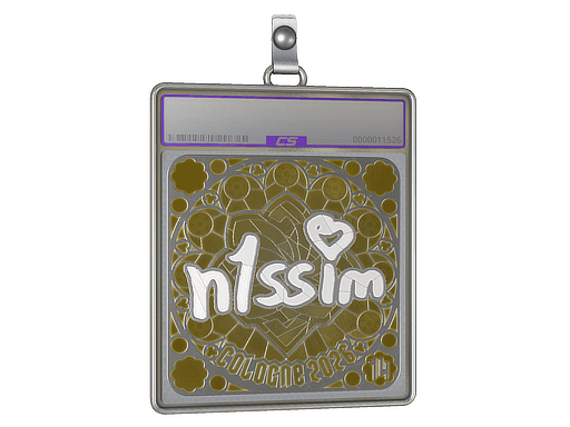 Sticker | n1ssim (Ranked) | Cologne 2026 — فویل