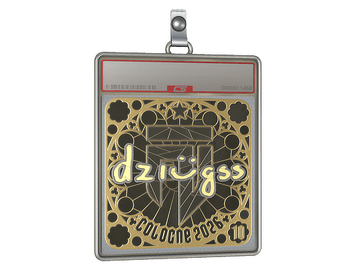 Sticker | dziugss (Ranked) | Cologne 2026 — طلایی