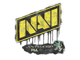 Versiegeltes Graffito | Natus Vincere | Antwerpen 2022