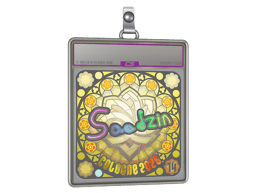Sticker | saadzin (Ranked) | Cologne 2026 — هولو