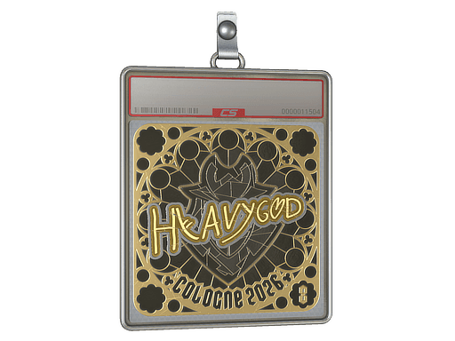Sticker | Heavygod (Ranked) | Cologne 2026 — طلایی