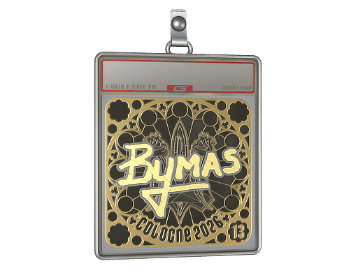Sticker | Bymas (Ranked) | Cologne 2026 — طلایی