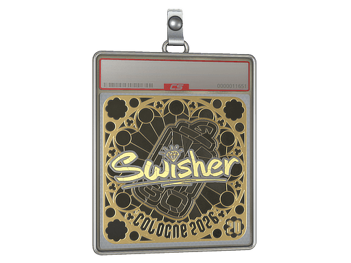 Sticker | Swisher (Ranked) | Cologne 2026 — طلایی