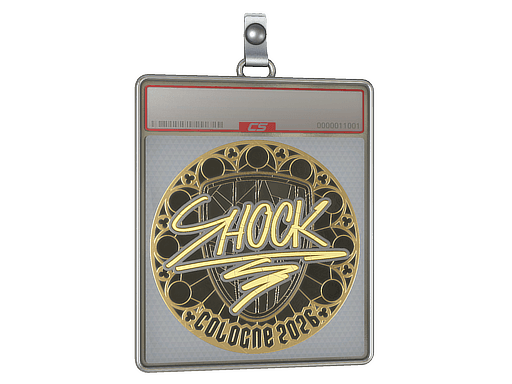 Sticker | SHOCK | Cologne 2026 — طلایی