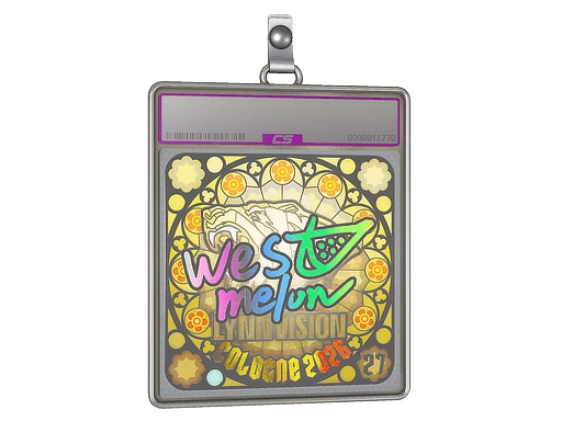 Sticker | westmelon (Ranked) | Cologne 2026 — هولو