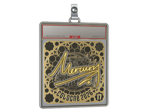Sticker | Mercury (Ranked) | Cologne 2026 — طلایی