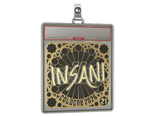 Sticker | insani (Ranked) | Cologne 2026 — طلایی