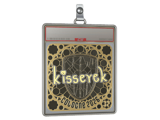 Sticker | kisserek (Ranked) | Cologne 2026 — طلایی