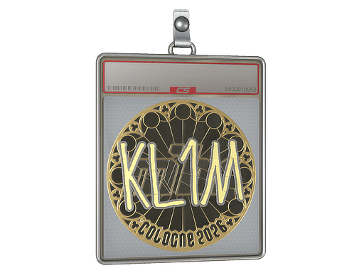 Sticker | kl1m | Cologne 2026 — طلایی