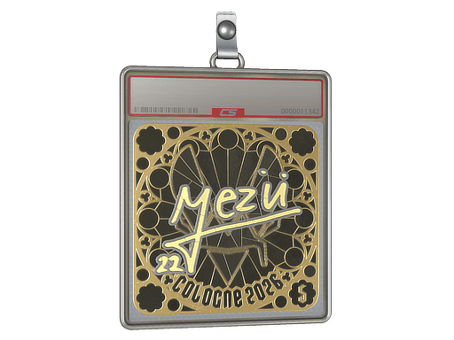 Sticker | mezii (Ranked) | Cologne 2026 — طلایی