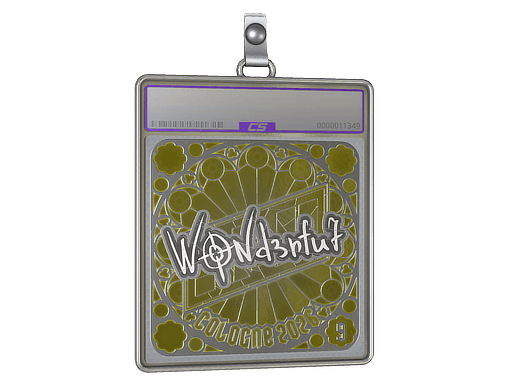 Sticker | w0nderful (Ranked) | Cologne 2026 — فویل
