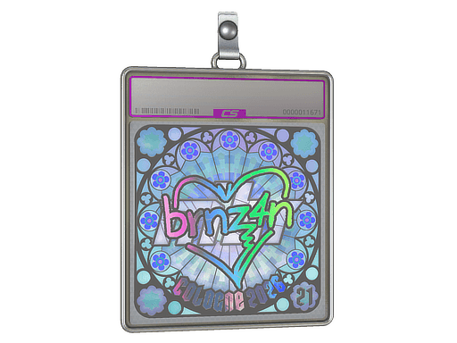 Sticker | brnz4n (Ranked) | Cologne 2026 — هولو