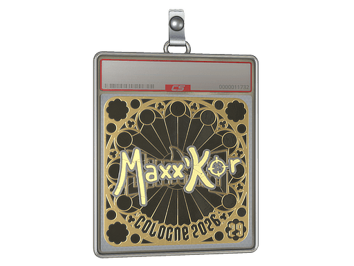 Sticker | maxxkor (Ranked) | Cologne 2026 — طلایی