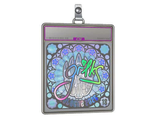 Sticker | gr1ks (Ranked) | Cologne 2026 — هولو