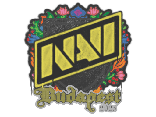 Versiegeltes Graffito | Natus Vincere | Budapest 2025