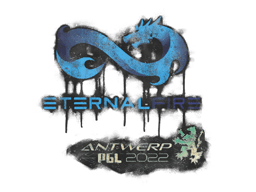 Zalakowane graffiti | Eternal Fire | Antwerpia 2022