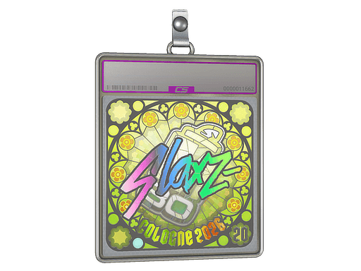 Sticker | slaxz- (Ranked) | Cologne 2026 — هولو