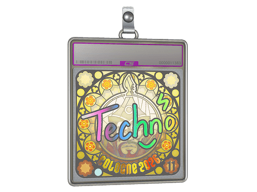 Sticker | Techno4K (Ranked) | Cologne 2026 — هولو