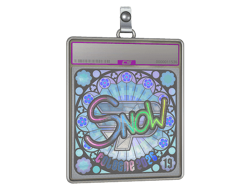 Sticker | snow (Ranked) | Cologne 2026 — هولو