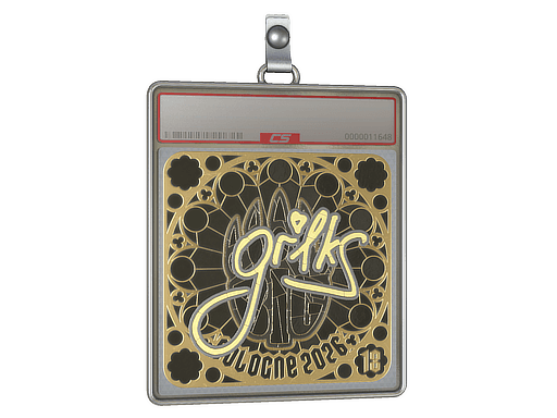 Sticker | gr1ks (Ranked) | Cologne 2026 — طلایی